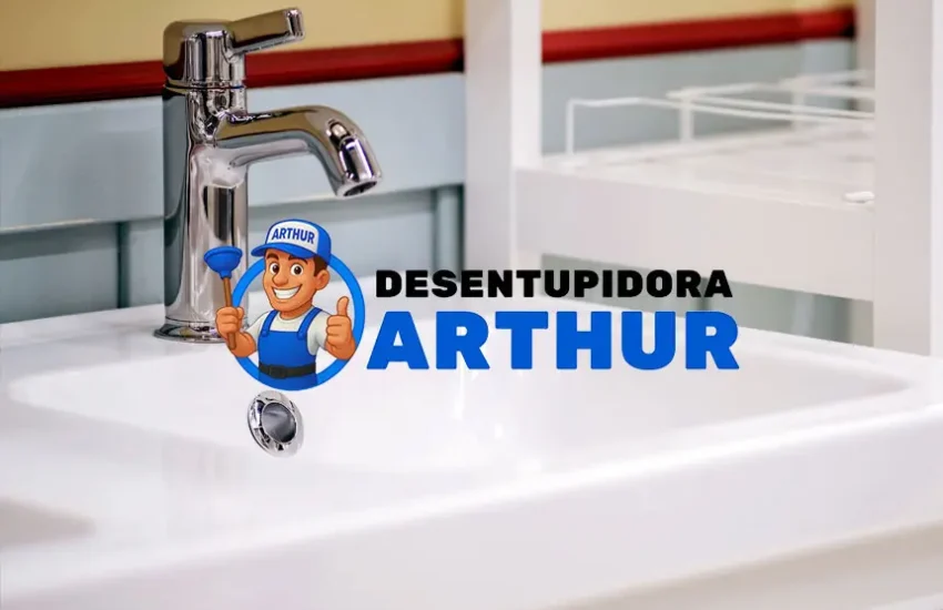 Desentupimento de Pia de Banheiro - Desentupidora Arthur: desentupimento em Fortaleza - CE, ligue agora (85) 9 8570-6823