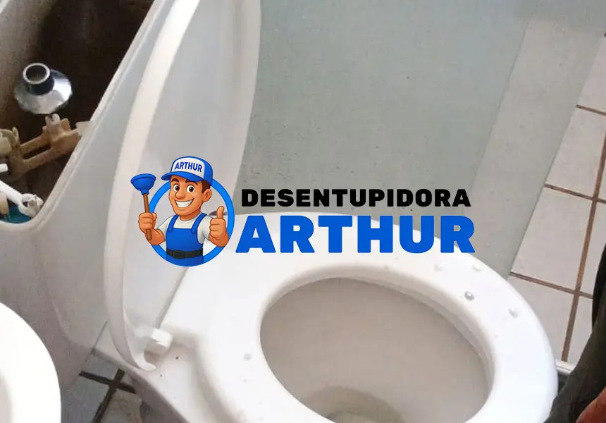 Vaso Sanitário Transbordando - Desentupidora Arthur: desentupimento em Fortaleza - CE, ligue agora (85) 9 8570-6823