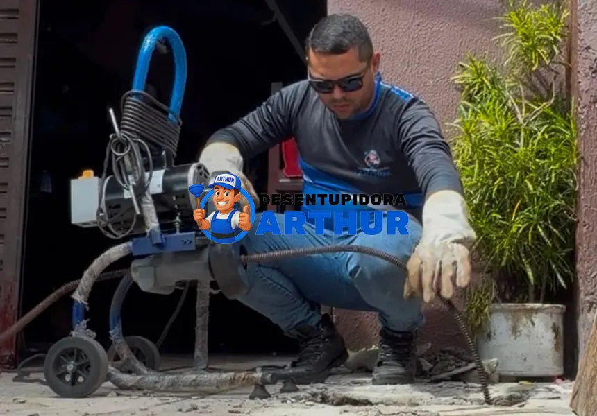 Desentupimento de Águas Pluviais - Desentupidora Arthur - Ligue já 24 horas: (85) 9 8570-6823, orçamento grátis sem compromisso!