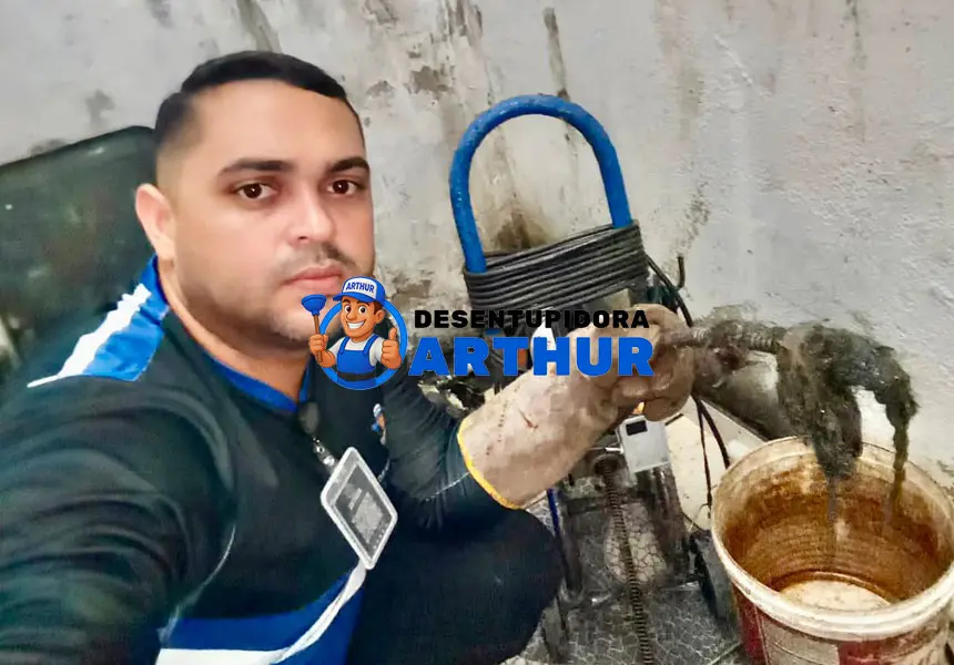 Desentupimento de Área de Serviço Fortaleza - Desentupidora Arthur - Ligue já 24 horas: (85) 9 8570-6823, orçamento grátis sem compromisso!