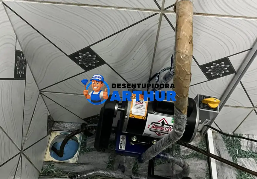 Desentupimento de Chuveiro Fortaleza - Desentupidora Arthur - Ligue já 24 horas: (85) 9 8570-6823, orçamento grátis sem compromisso!
